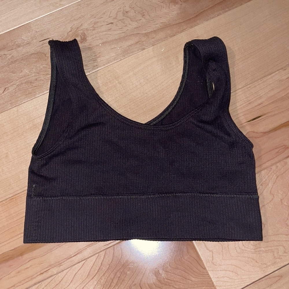 SKIMS Stretch Rib Scoop Bralette XXS/XS
